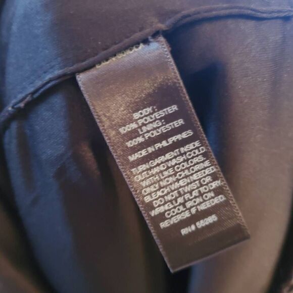 Express. Black, Velvet, Sequin, Open Back, Mini Dress. Size Large - Picture 6 of 15